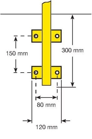 Traffic-Line Steel Hoop Guard